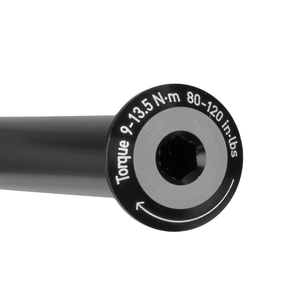 Rear wheel axle
